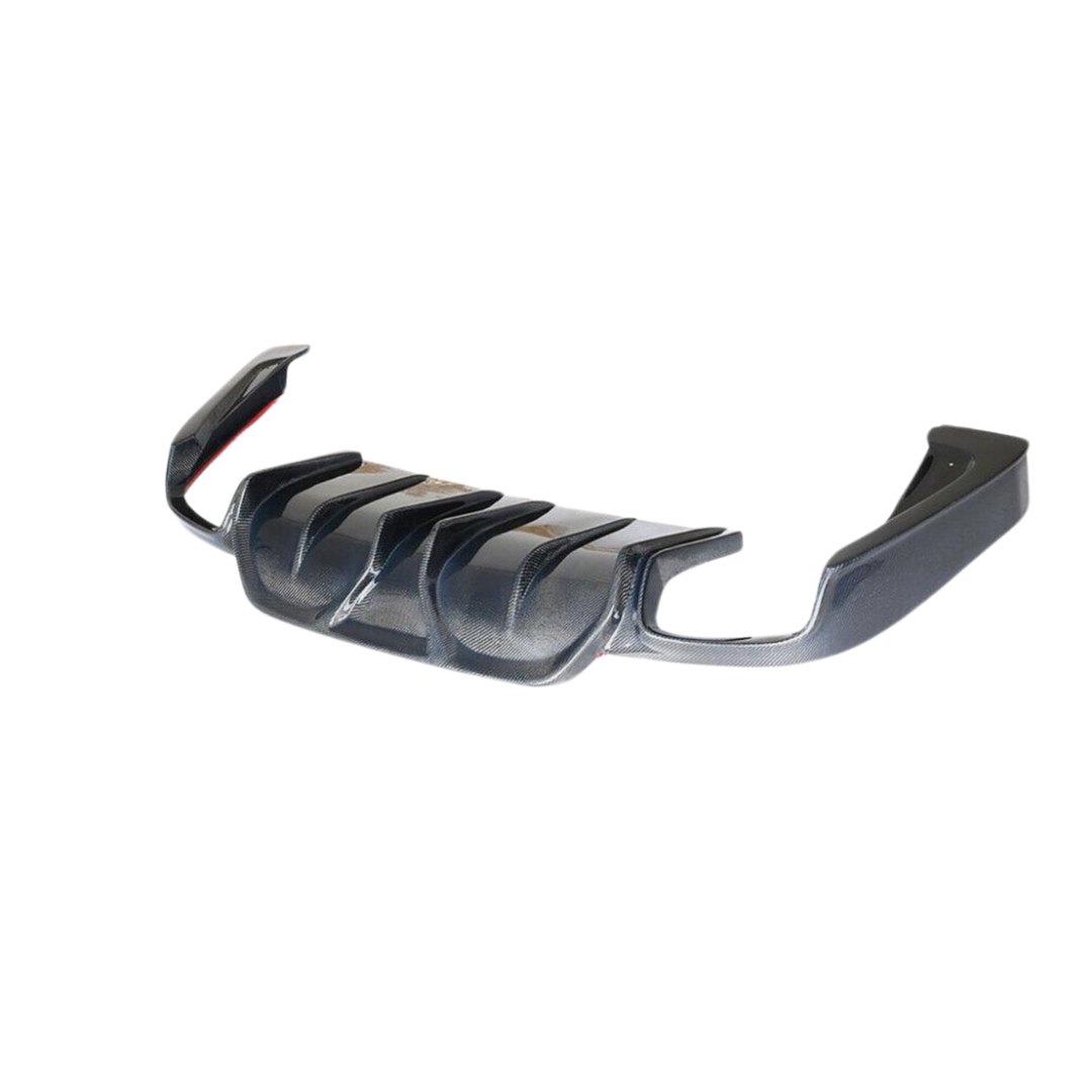 Carbon Fiber Rear Diffuser - Maserati Ghibli (2014–2017) - Exotics Carbon Design