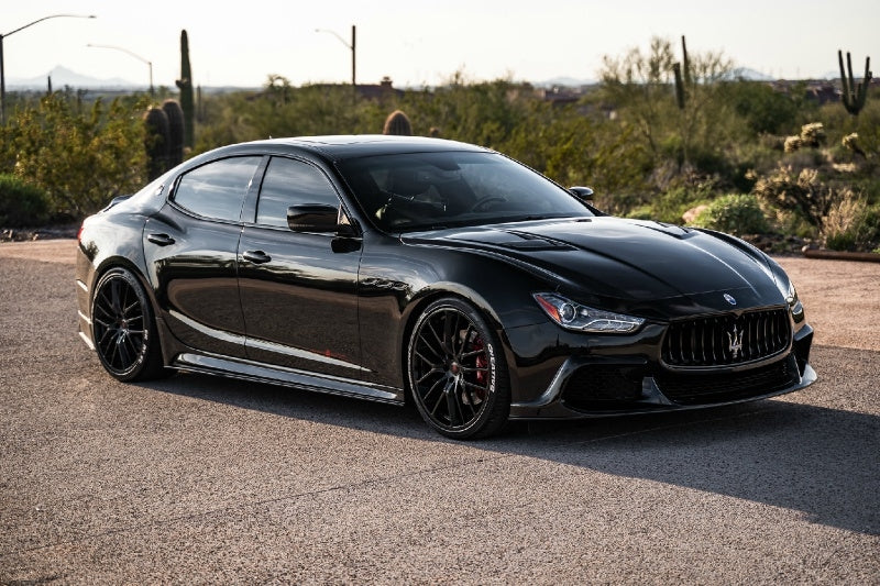 Vented Carbon Fiber Hood - Maserati Ghibli (2014–2021) - Exotics Carbon Design