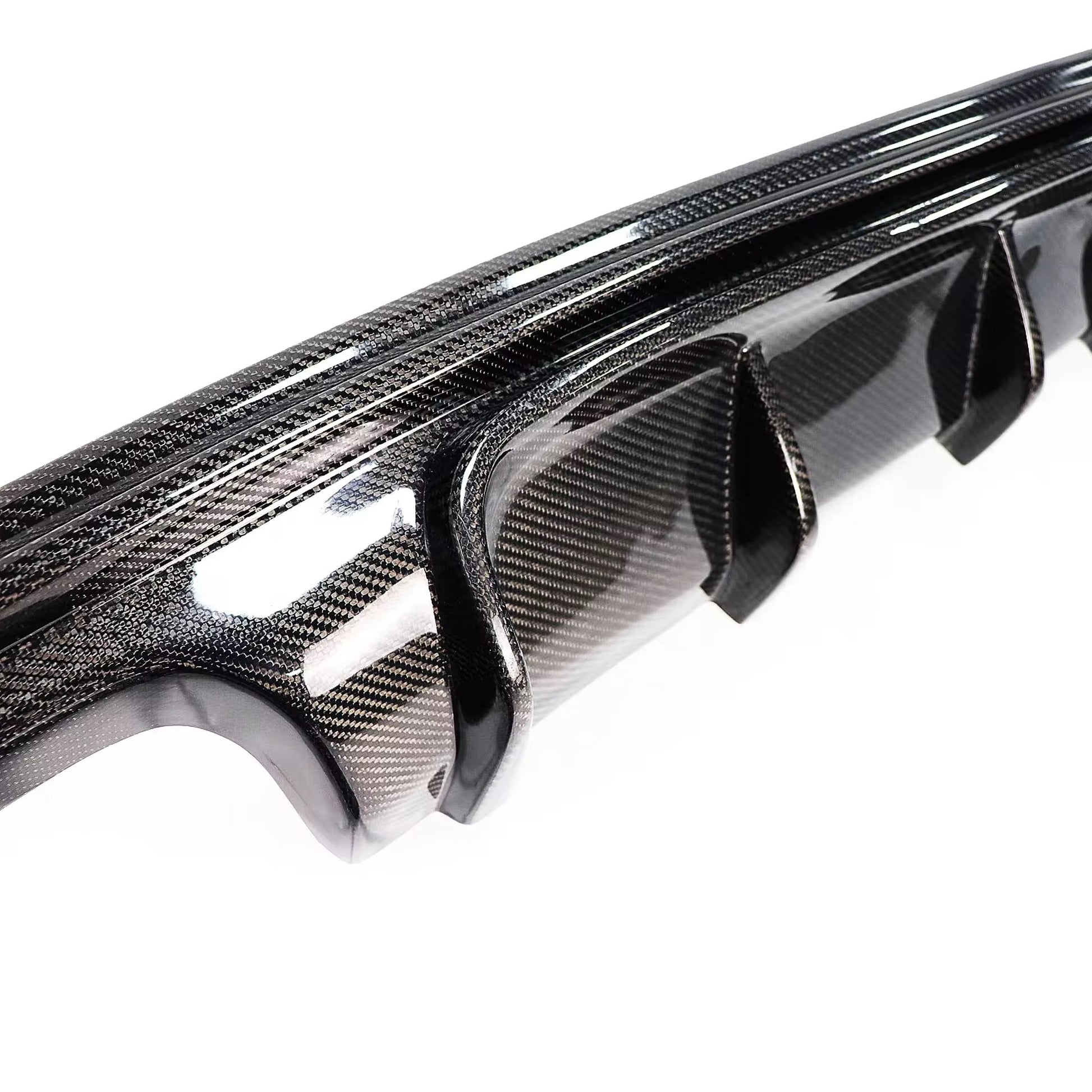 Carbon Fiber Rear Diffuser - Lexus IS 250 / IS 350 F Sport (2014–2020) - Exotics Carbon Design