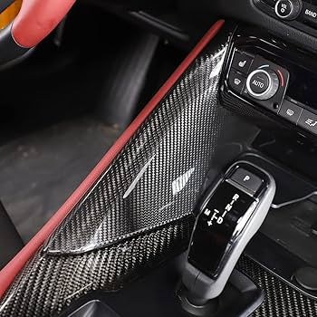 Carbon Fiber Side Gear Panel Interior Trim - Toyota GR Supra A90/A91 - Exotics Carbon Design