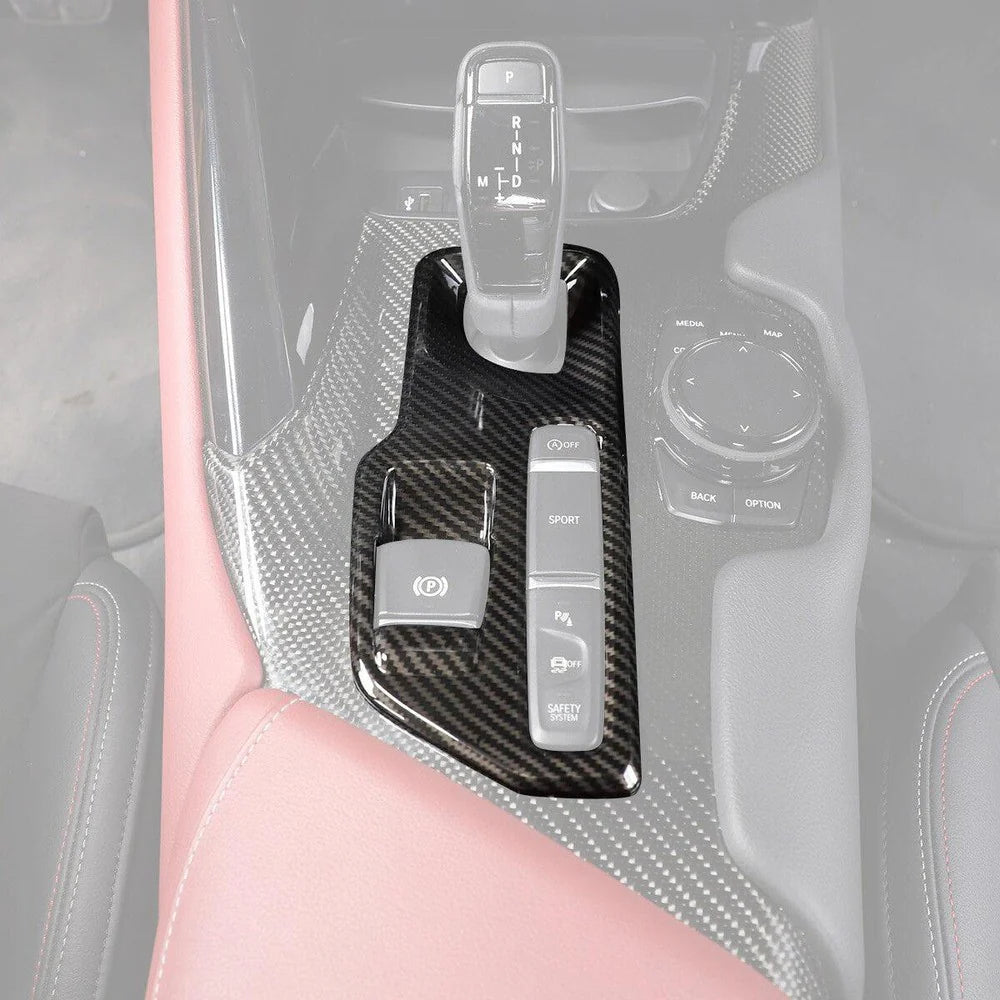 Carbon Fiber Center Console Trim - Toyota GR Supra A90/A91 - Exotics Carbon Design