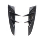 Carbon Fiber Front Bumper Canards - Toyota GR Supra A90/A91 - Exotics Carbon Design