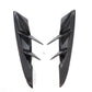 Carbon Fiber Front Bumper Canards - Toyota GR Supra A90/A91 - Exotics Carbon Design