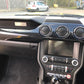 Carbon Fiber Center Dashboard Trim - Ford Mustang (2015–2022) - Exotics Carbon Design