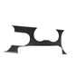 Carbon Fiber Center Console Sticker Overlay - Ford Mustang EcoBoost / Dark Horse (2024–2025) - Exotics Carbon Design