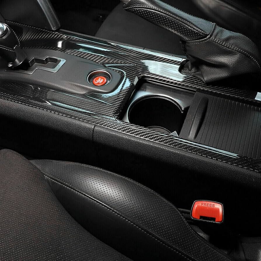 Carbon Fiber Center Console Panel Trim - Nissan GTR R35 (2008-2016) - Exotics Carbon Design