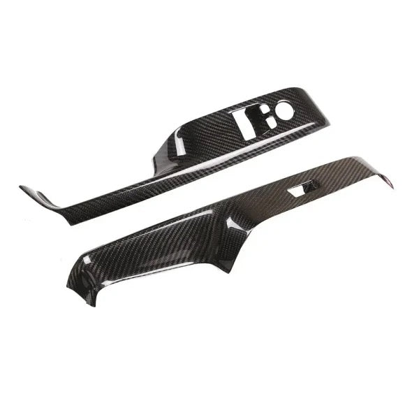 Carbon Fiber Door Switch Panel Covers – Toyota Supra A90/A91 (2019–2024) - Exotics Carbon Design