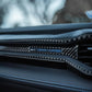 Carbon Fiber Dashboard Air Vent Cover Trim - Ford Mustang (2024+) - Exotics Carbon Design