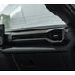 Carbon Fiber Dashboard Air Vent Cover Trim - Ford Mustang (2024+) - Exotics Carbon Design