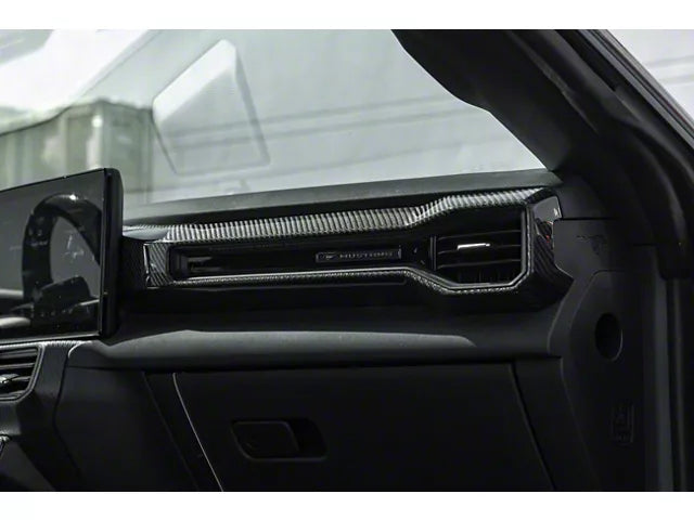 Carbon Fiber Dashboard Air Vent Cover Trim - Ford Mustang (2024+) - Exotics Carbon Design
