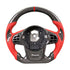 Carbon Fiber & Red Leather Steering Wheel - Toyota GR Supra A90 / A91 (2020–2025) - Exotics Carbon Design