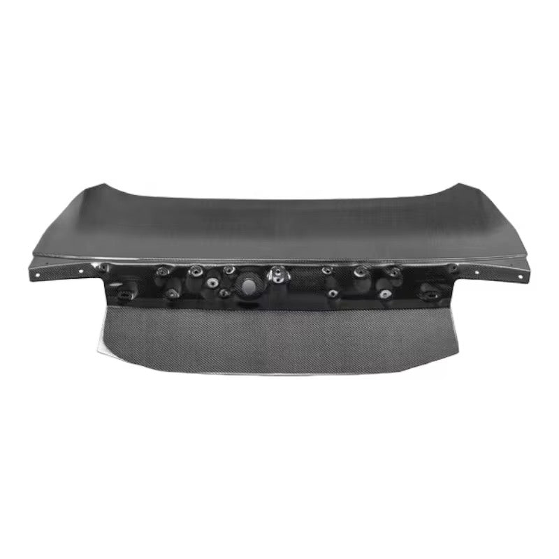 Double-Sided Carbon Fiber OE-Style Rear Trunk - Ford Mustang S650 (2024+) - Exotics Carbon Design