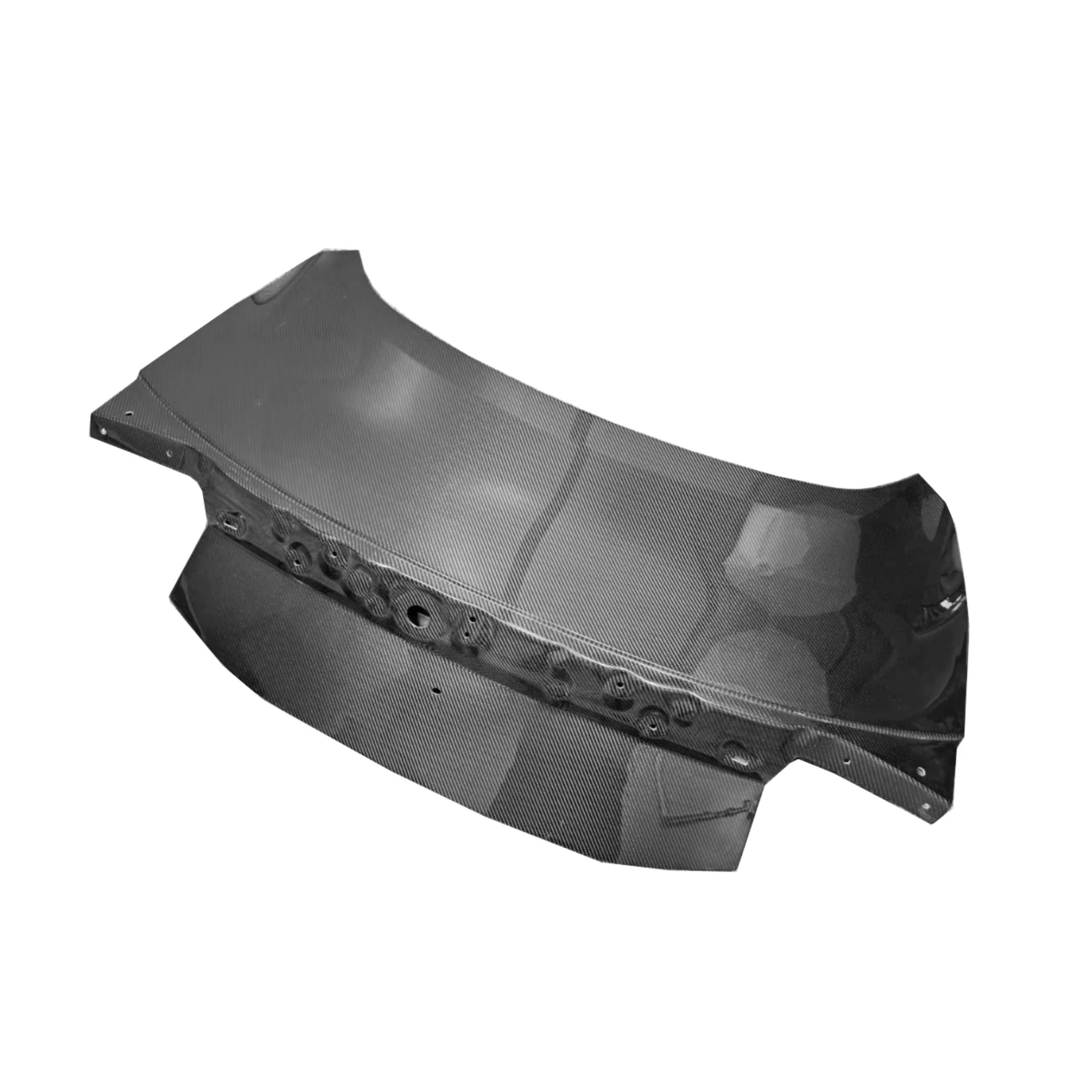 Double-Sided Carbon Fiber OE-Style Rear Trunk - Ford Mustang S650 (2024+) - Exotics Carbon Design