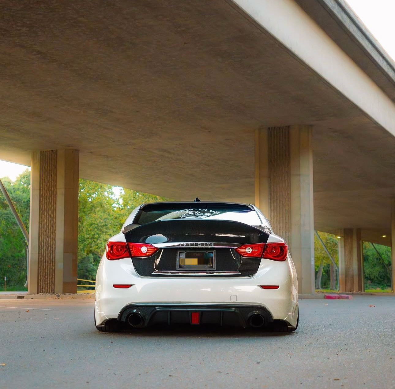 Carbon Fiber Rear Trunk - Infiniti Q50 (2014–2017) - Exotics Carbon Design