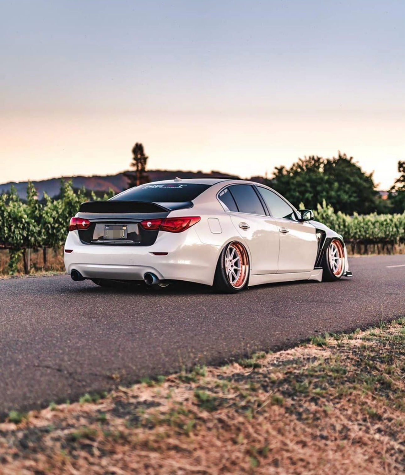 Carbon Fiber Rear Trunk - Infiniti Q50 (2014–2017) - Exotics Carbon Design