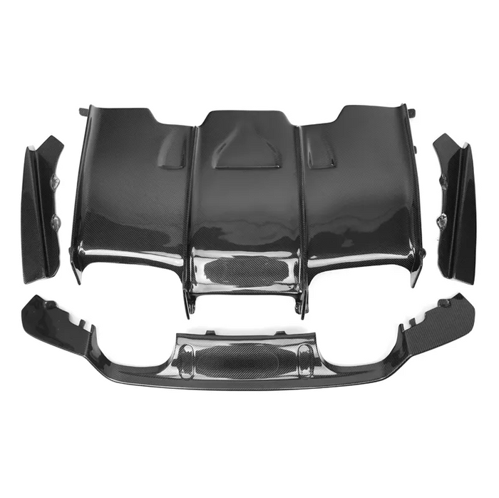 Carbon Fiber Rear Diffuser - BMW M3/M4 (F80/F82/F83)  2015-2020 - Exotics Carbon Design