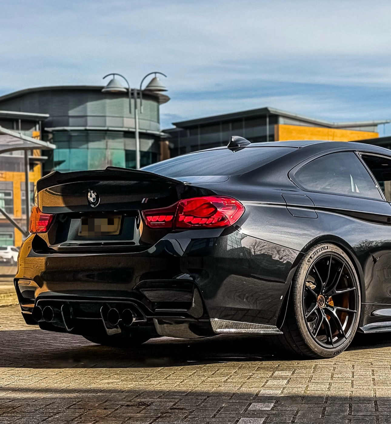 Carbon Fiber Rear Diffuser - BMW M3/M4 (F80/F82/F83)  2015-2020 - Exotics Carbon Design