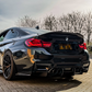 Carbon Fiber Rear Diffuser - BMW M3/M4 (F80/F82/F83)  2015-2020 - Exotics Carbon Design