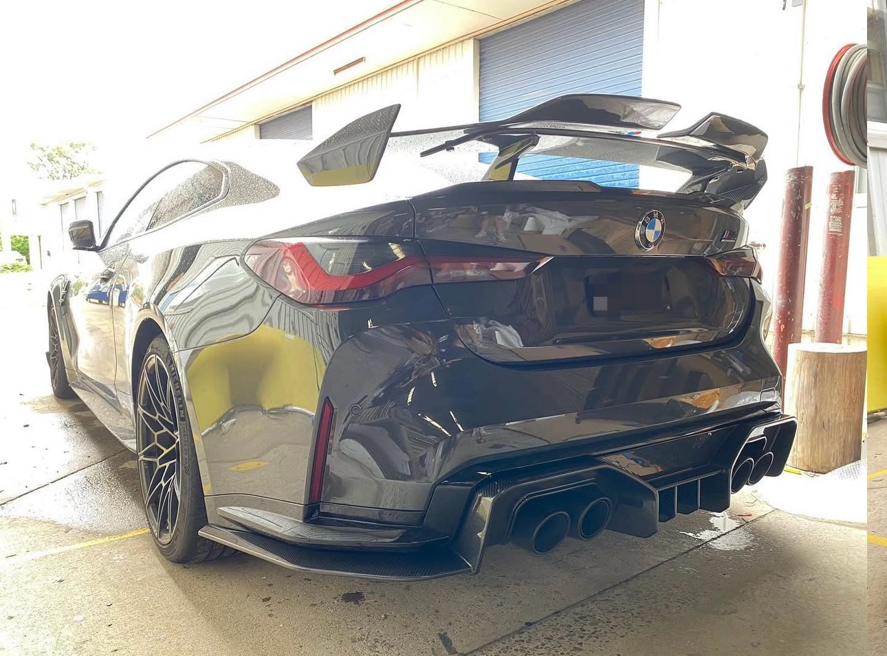 Carbon Fiber Rear Diffuser - BMW M4 G80 (2021+) - Exotics Carbon Design