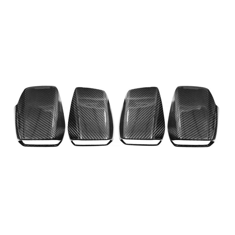 Carbon Fiber Dashboard Air Vent Covers - Lamborghini Huracán (LP580-2 / LP610/ LP640) - Exotics Carbon Design
