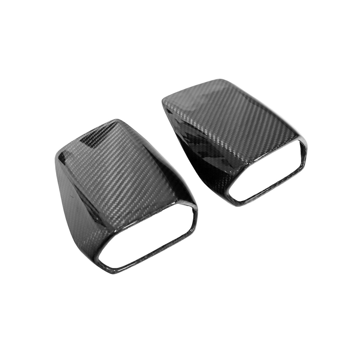 Carbon Fiber Dashboard Air Vent Covers - Lamborghini Huracán (LP580-2 / LP610/ LP640) - Exotics Carbon Design