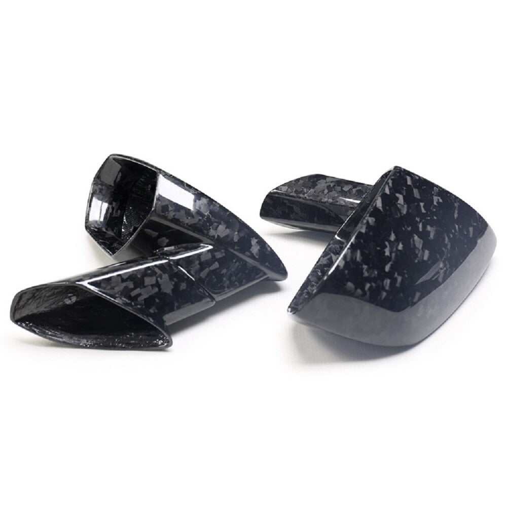 Forged Carbon Fiber Mirror Caps for 2015–2024 Lamborghini Huracán LP610 / LP580 / EVO - Exotics Carbon Design