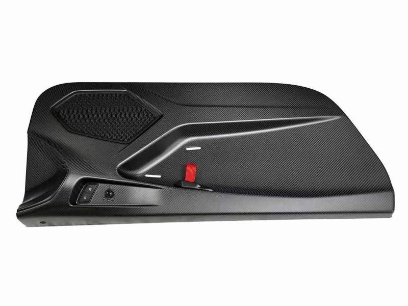 STO Style Carbon Fiber Inner Door Panels For Lamborghini Huracán LP580/LP610/EVO - Exotics Carbon Design