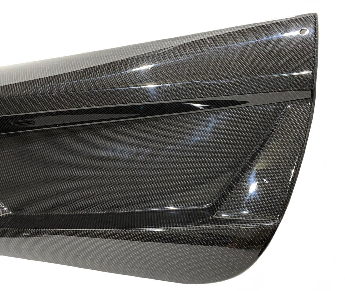 SVJ Style Carbon Fiber Inner Door Panels for Lamborghini Aventador LP700 / LP720 / LP740 - Exotics Carbon Design