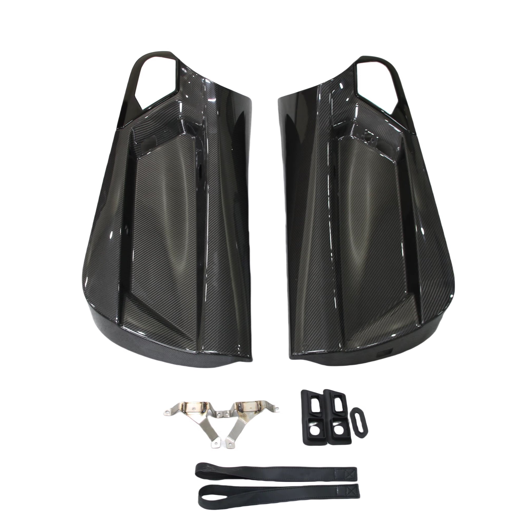 SVJ Style Carbon Fiber Inner Door Panels for Lamborghini Aventador LP700 / LP720 / LP740 - Exotics Carbon Design