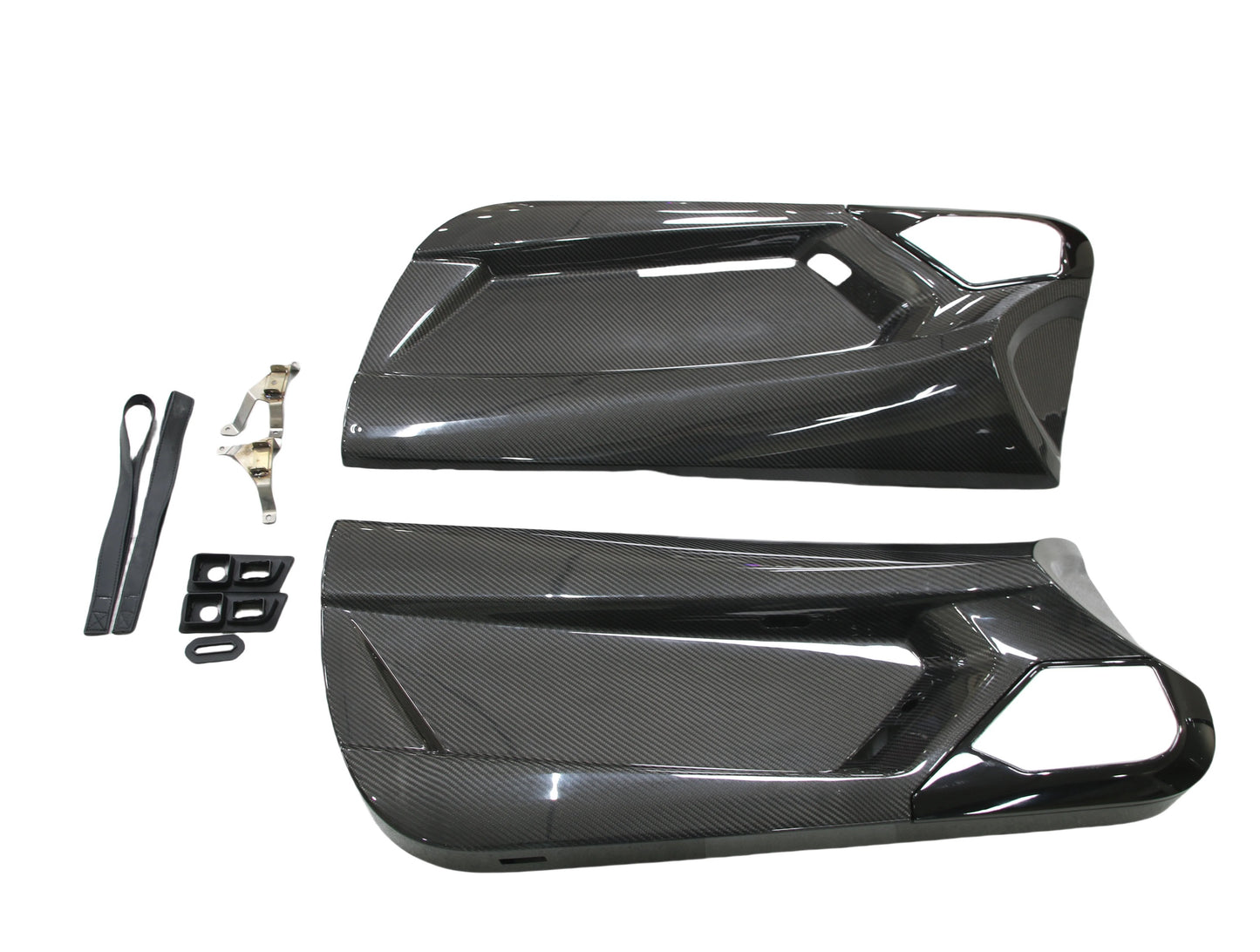 SVJ Style Carbon Fiber Inner Door Panels for Lamborghini Aventador LP700 / LP720 / LP740 - Exotics Carbon Design