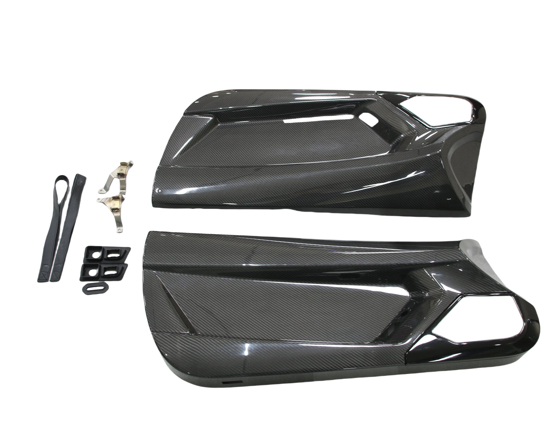 SVJ Style Carbon Fiber Inner Door Panels for Lamborghini Aventador LP700 / LP720 / LP740 - Exotics Carbon Design