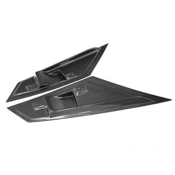 Carbon Fiber Rear Engine Lid Air Intake Vents - Lamborghini Aventador LP700 / LP720 - Exotics Carbon Design