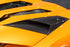 Carbon Fiber Rear Engine Lid Air Intake Vents - Lamborghini Aventador LP700 / LP720 - Exotics Carbon Design