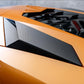 Carbon Fiber Rear Engine Lid Air Intake Vents - Lamborghini Aventador LP700 / LP720 - Exotics Carbon Design