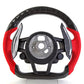Carbon Fiber Red Leather LED Steering Wheel – Audi R8 (2016–2020) - Exotics Carbon Design