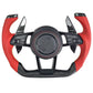 F1-Style Carbon Fiber & Red Leather Steering Wheel – Audi R8 Gen 2 (2016–2019) - Exotics Carbon Design