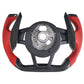 F1-Style Carbon Fiber & Red Leather Steering Wheel – Audi R8 Gen 2 (2016–2019) - Exotics Carbon Design