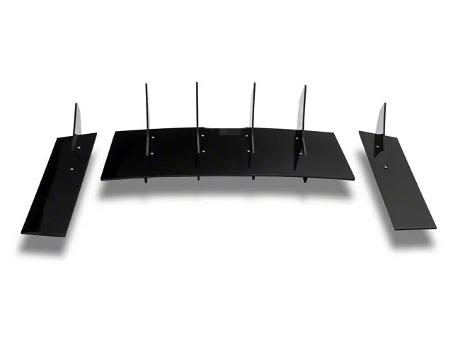 Gloss Black Rear Diffuser – Chevrolet Camaro SS (2017–2023) - Exotics Carbon Design
