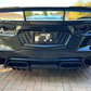 Gloss Black Rear Diffuser – Chevrolet Corvette C8 (2020–2024) - Exotics Carbon Design