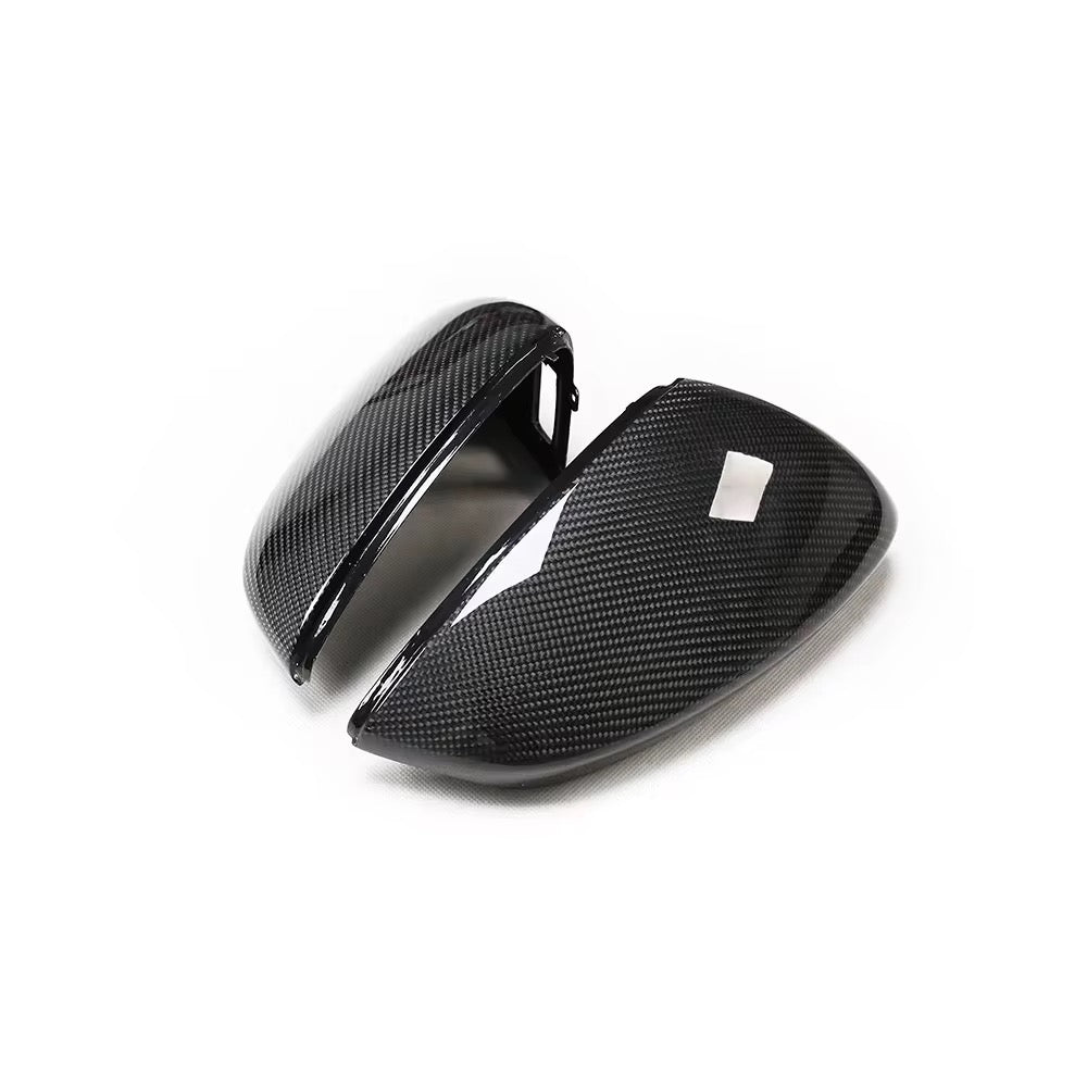 Carbon Fiber Mirror Caps Upgrade – Audi A3/S3/RS3 (2021+) - Exotics Carbon Design