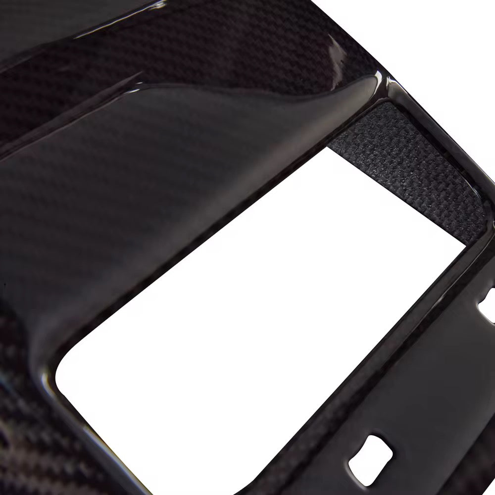 Carbon Fiber Rear Seat Vent Cover Upgrade – Tesla Model 3/Y (2017–2023) - Exotics Carbon Design