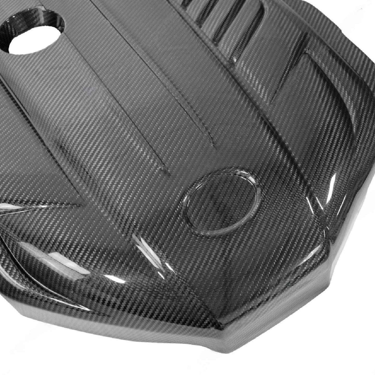 Carbon Fiber Engine Cover - Toyota GR Supra A90/A91 (2020–2024) - Exotics Carbon Design