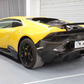 Tecnica Style Carbon Fiber Rear Diffuser Conversion With Exhaust Tips - Lamborghini Huracán EVO / LP580 / LP610 (2014–2022) - Exotics Carbon Design