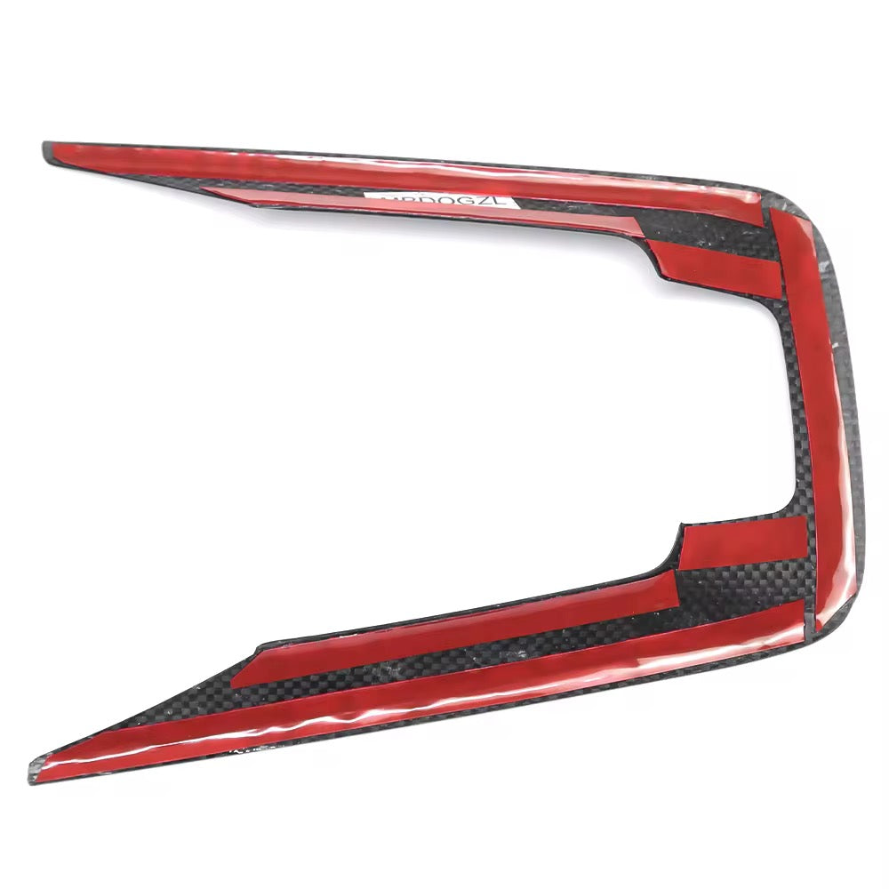 Carbon Fiber Center Console Gear Shift Panel – Porsche 911 992 (2020–2024) - Exotics Carbon Design