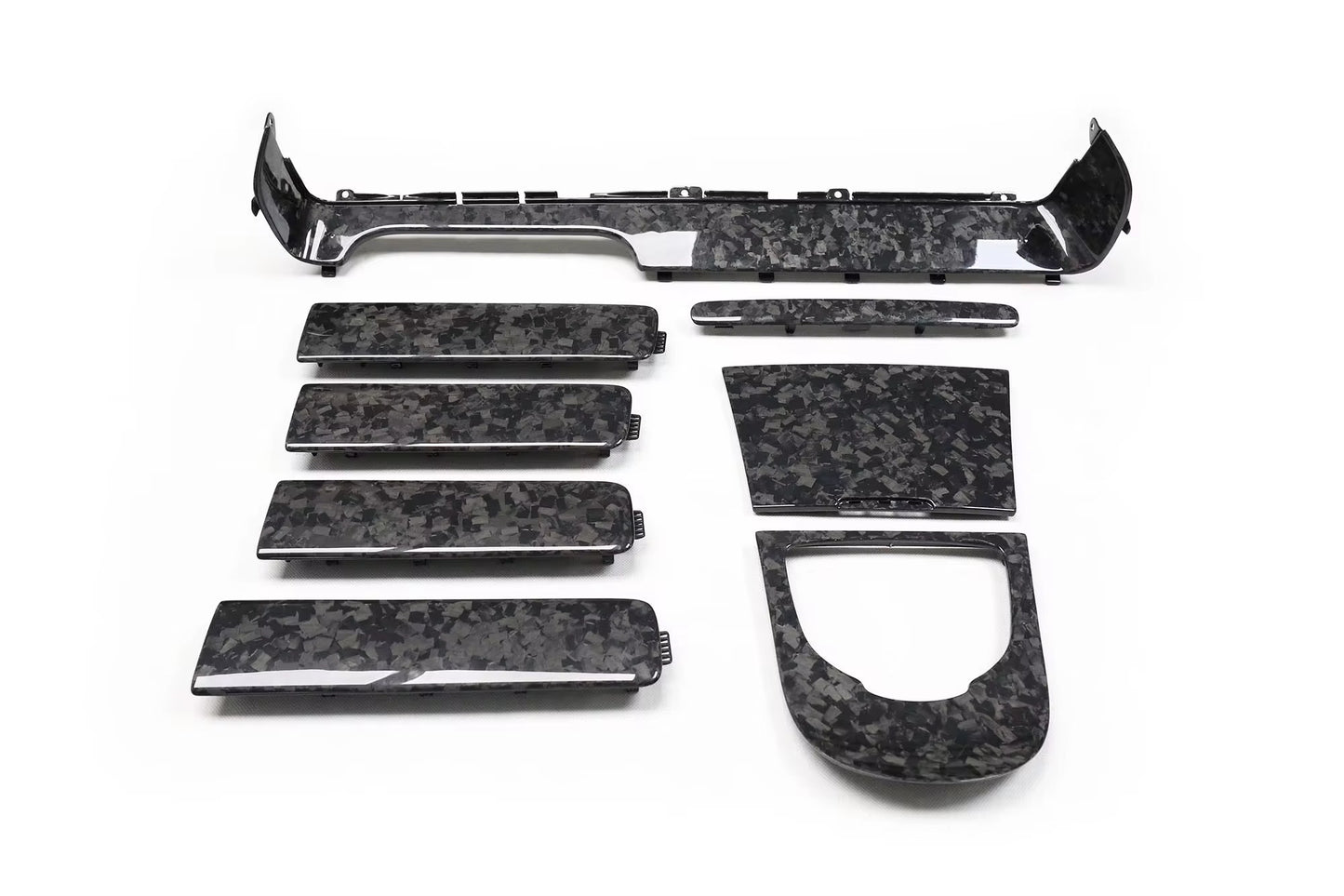 Forged Carbon Fiber Interior Trim Kit – Mercedes-Benz G-Class G500/G63 W464 2019–2024 - Exotics Carbon Design