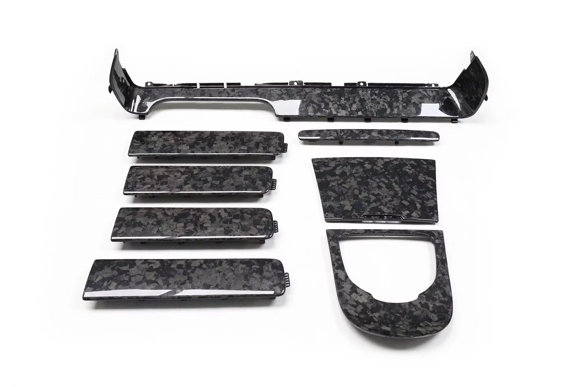 Forged Carbon Fiber Interior Trim Kit – Mercedes-Benz G-Class G500/G63 W464 2019–2024 - Exotics Carbon Design