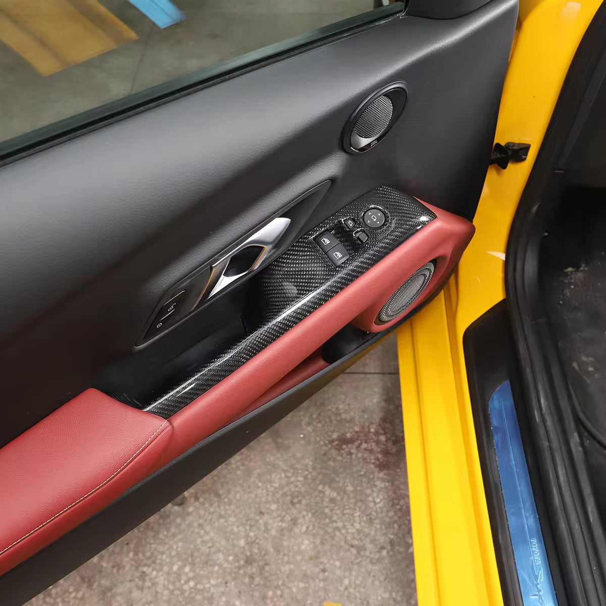 Carbon Fiber Door Switch Panels – Toyota Supra A90 (2020–2024) - Exotics Carbon Design
