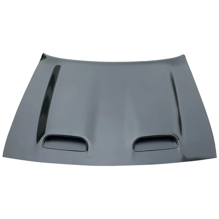 Matte Black Front Hood – Dodge Challenger (2008–2023) - Exotics Carbon Design
