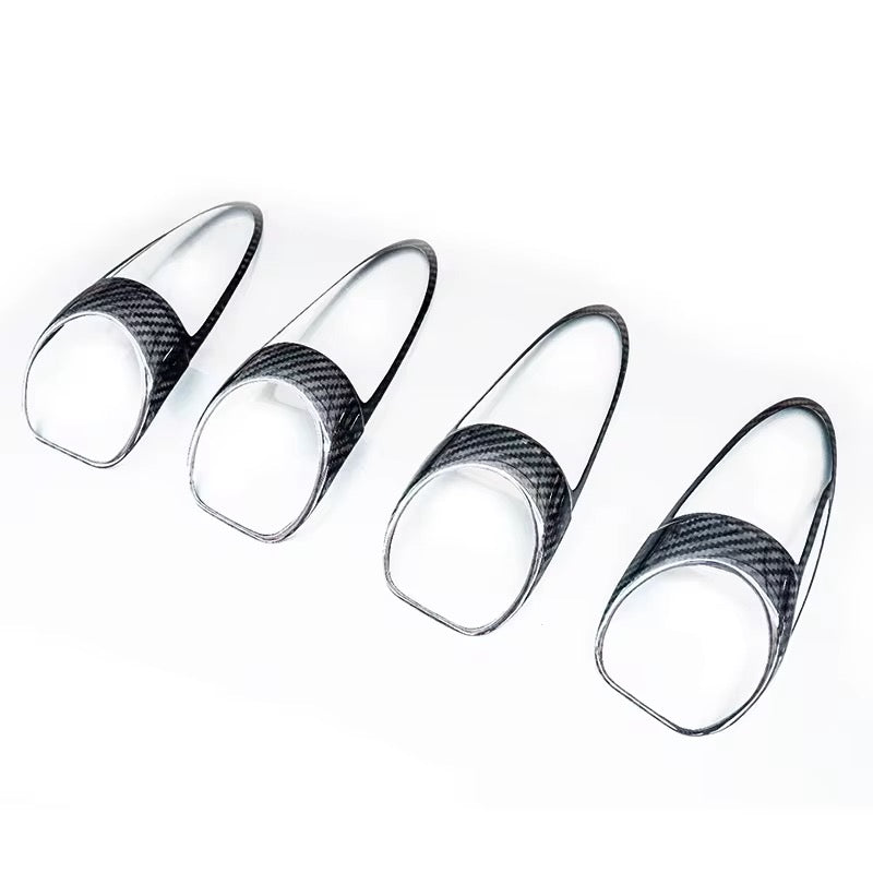 Carbon Fiber Air Outlet Cover Trims – Porsche 718/981 Cayman - Exotics Carbon Design