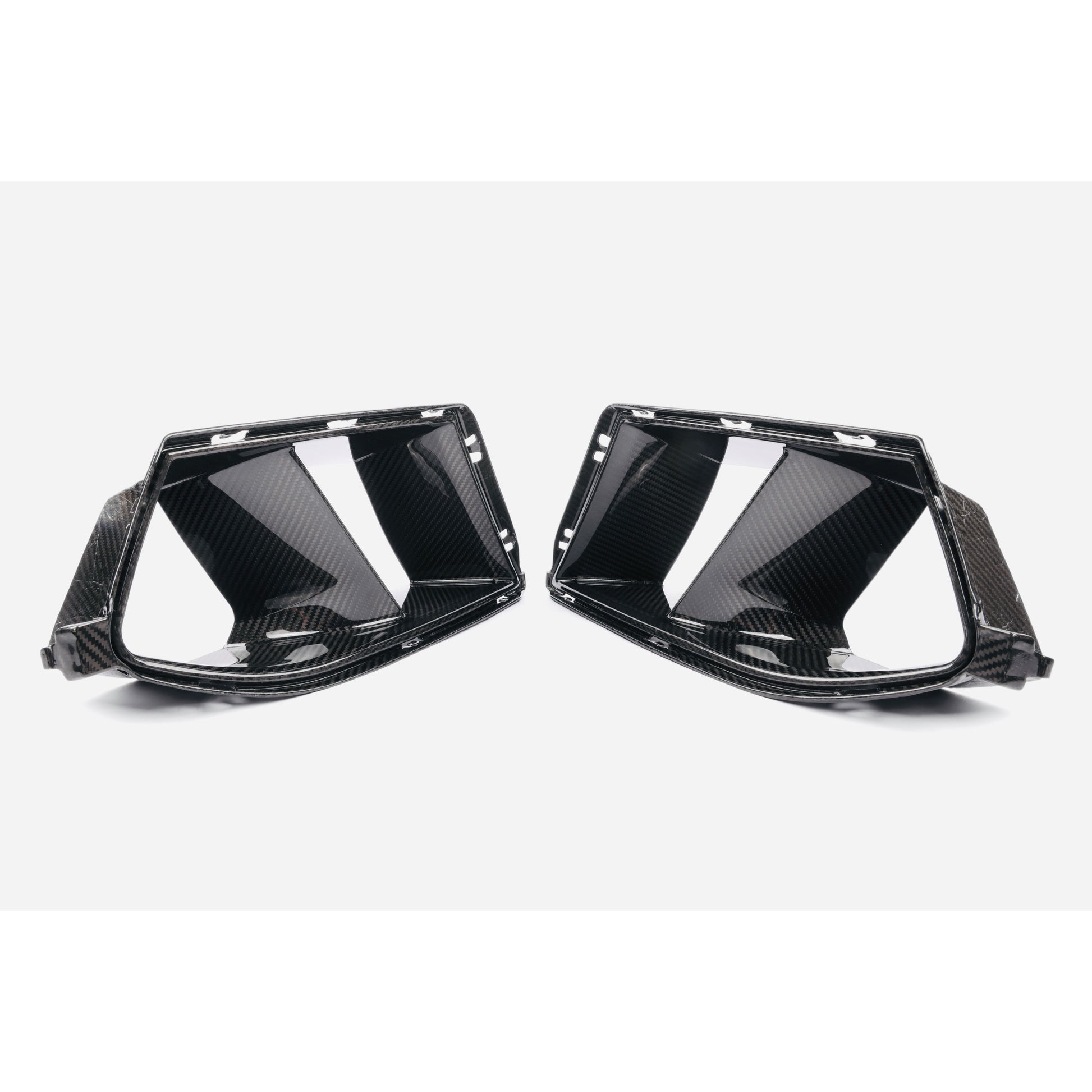 Carbon Fiber Front Air Ducts – BMW M4 / M3 (G80 / G82) - Exotics Carbon Design